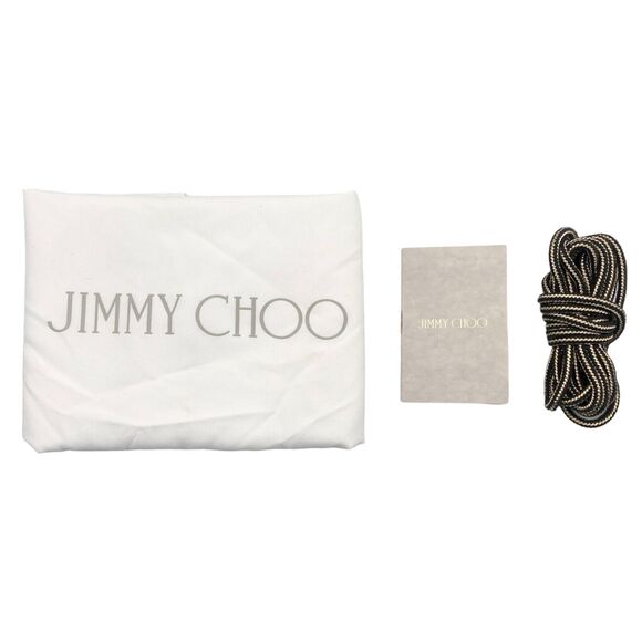 Jimmy Choo Hillary 65 Leather Heeled Shearling Ankle Boots Size 39 US 9 - Picture 11 of 12